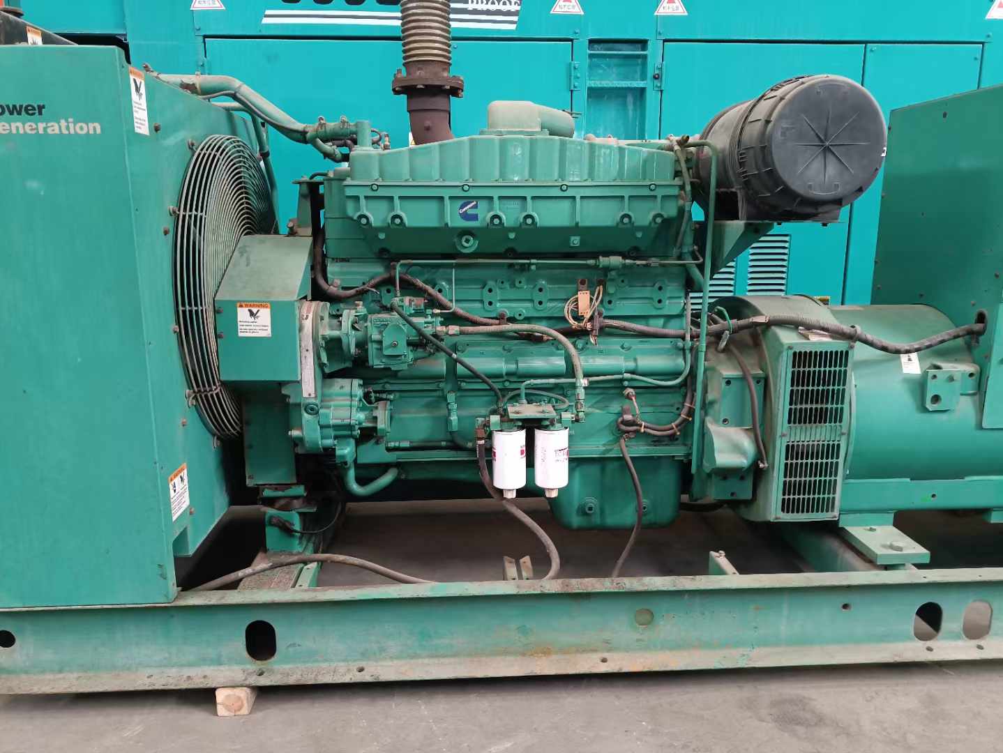 天涯过载会对 600kW 柴油发电机组造成哪些损害?